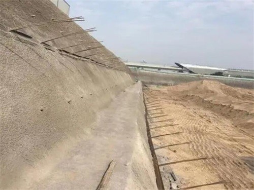 松北河道边坡加固
